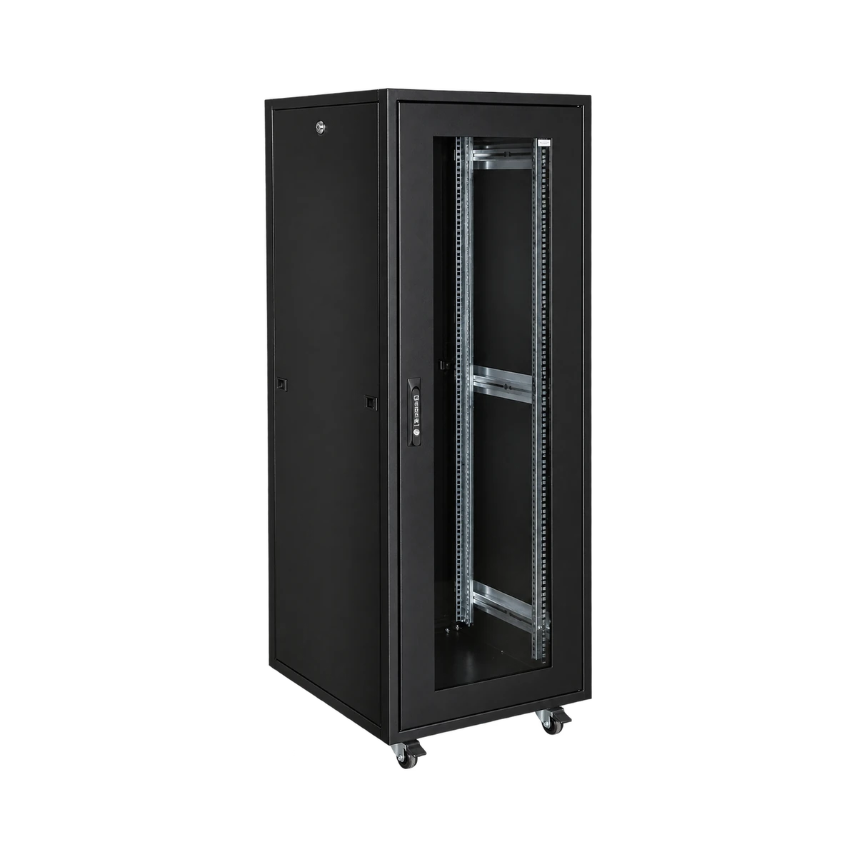 Racksis® Network Serisi cam kapılı network kabinet